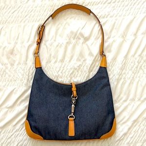 Coach Denim Shoulder Bag